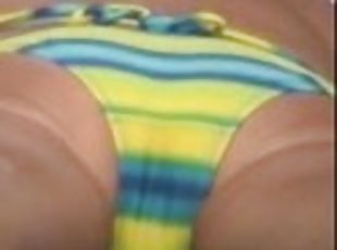 quick beach milf crotch shot spy 136, cameltoe, big jugs